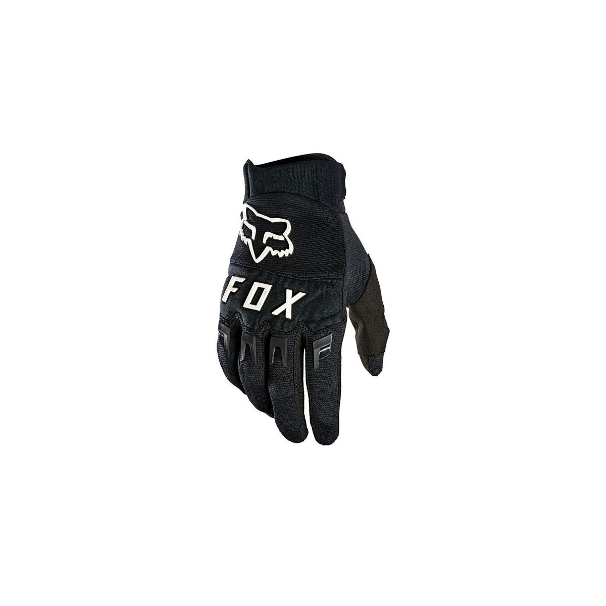 Mejores Guantes bicicleta enduro mtb Fox Dirtpaw  | tienda fox barcelona | Fox Racing España | guantes largos color negro blanco