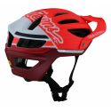 Casco de enduro Troy Lee A2 Decoy Mips 2022 color rojo