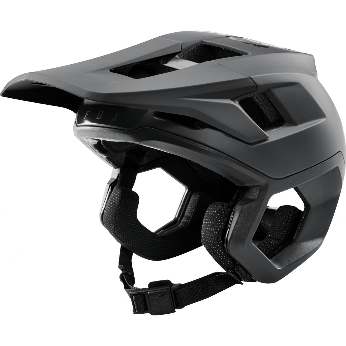 Casco Enduro Fox Dropframe color negro | the bike village | ebike | eléctrica | btt | mtb | maresme