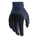 Guantes  de bicicleta Fox Flexair Pro con protección  en los nudillos con D3O en color azul y negro 31023-329