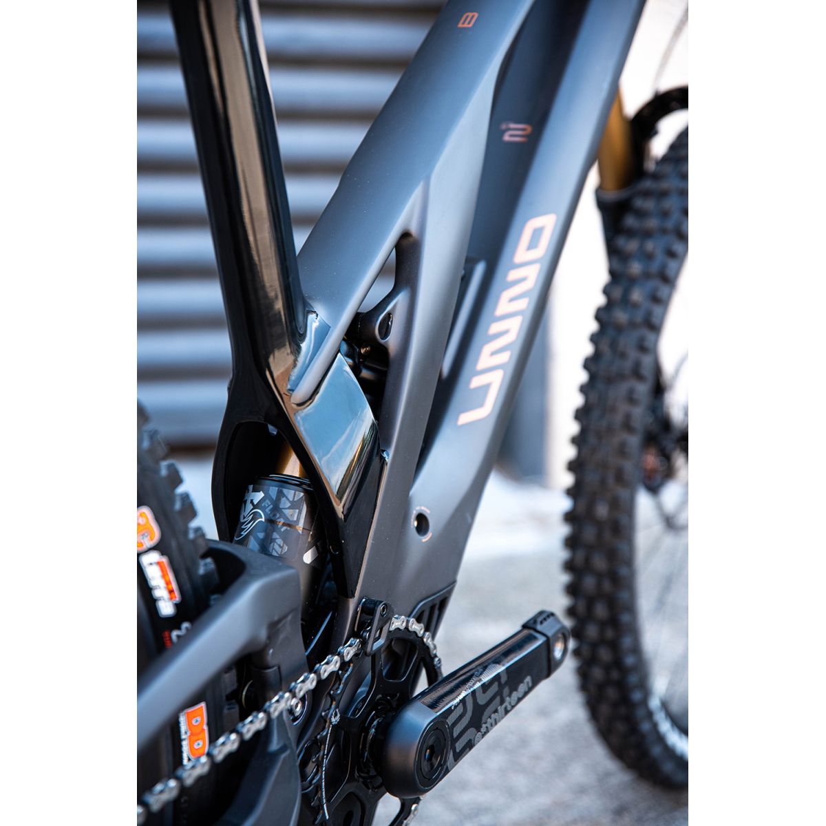 cuadro de carbono de la de la ebike de enduro Unno Mith factory