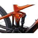 sistema de suspensión MAESTRO de la Bicicleta eléctrica ligera full power Giant Trance X Adv E+ Elite 2 2024 color naranja