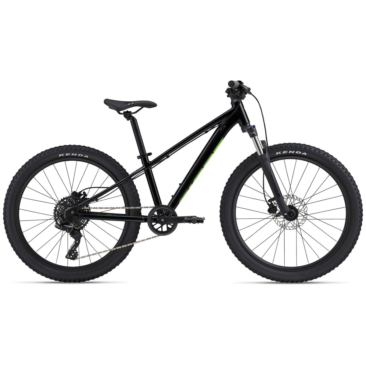 Bicicleta infantil Giant STP 24" FS azul 8-12 años