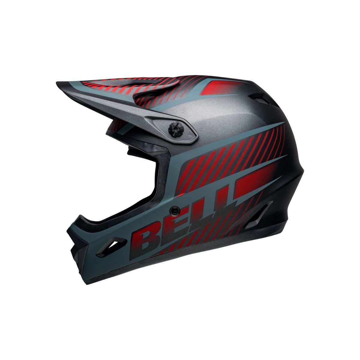 Casco integral Bell Transfer Gris/Rojo - OUTLET - Talla M