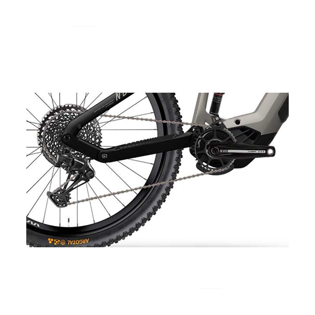 transmisión sram 1x12v Bicicleta eléctrica Haibike Nduro 6 720Wh 29/27.5 Mullet 2024