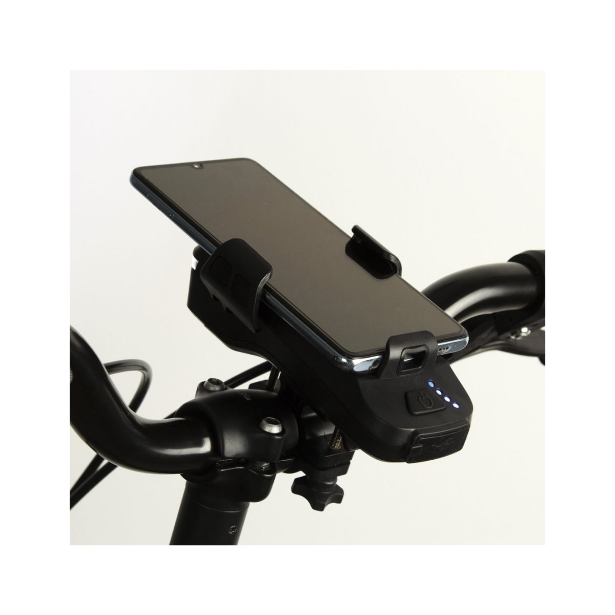 accesorios Luz delantera bicicleta Explorer Phone Grip 650 Lúmenes con soporte para movil