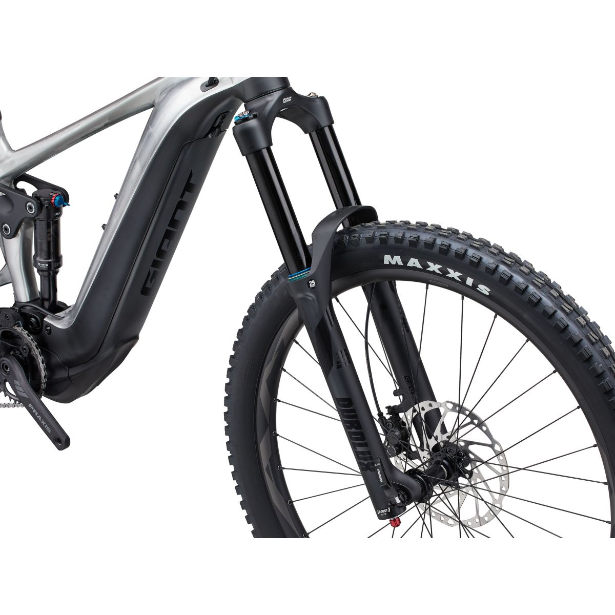 horquilla sr suntour durolux Bicicleta eléctrica de enduro Giant Reign E+ 3  800Wh 2025